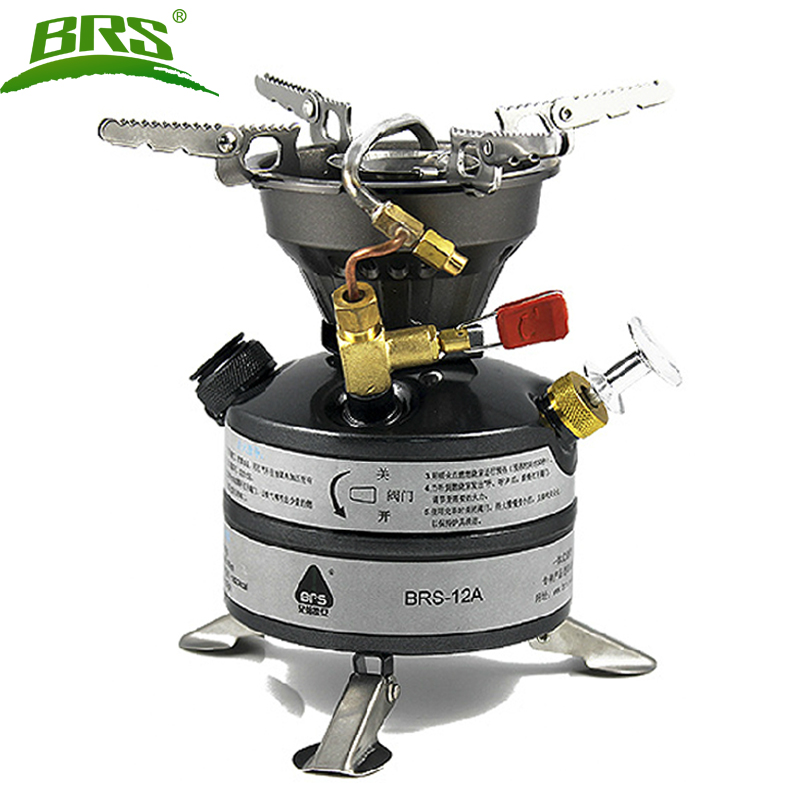 Brother BRS-12A integrated portable stove Field windproof gasoline outdoor camping camping stove Field cooking stove