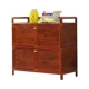 Tủ bếp tủ lưu trữ tủ lưu trữ tủ lưu trữ tủ lưu trữ tủ trà tủ sideboard hợp kim nhôm tủ bếp đơn giản - Buồng