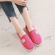 Mùa hè dép Bắc Kinh giản dị đế phẳng openwork giày đế bệt dép adidas Sandal
