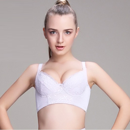 Laixin Woeser Body Adjustment Short Bra Thin Underwear Beauty Salon Receiving Deputy Breast Gathering High-end Bra Summer