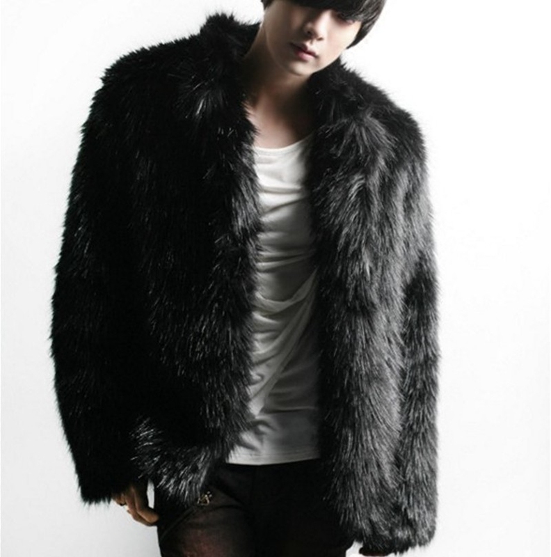 2024 Autumn and Winter New Faux Fox Fur Coat Artificial Fur Coat Thickened Short Men's Clothing 2024 Autumn and Winter New Faux Fox Fur Coat Artificial Fur Coat Thickened Short Men's Clothing