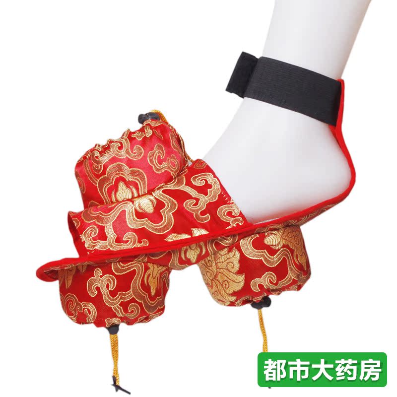 艾怡佳三孔足部温灸带 足疗鞋温炙鞋足部足底随身炙带 JH