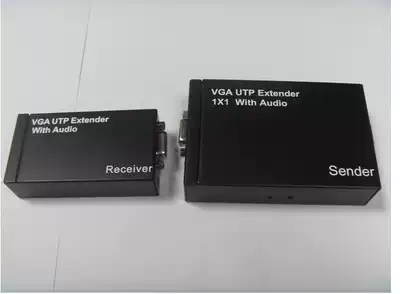 VGA EXTENDER OVER CAT5E 6 VGA single network route EXTENDER extension 300 m