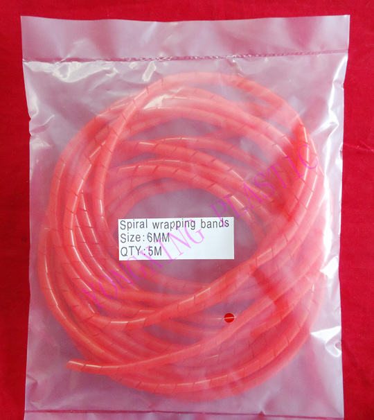 Red Yellow Blue Green Black And White 6mm Winding Pipe Winding Wire Pipe Strap Wire Aesthetically Pleasing 5 m Pack