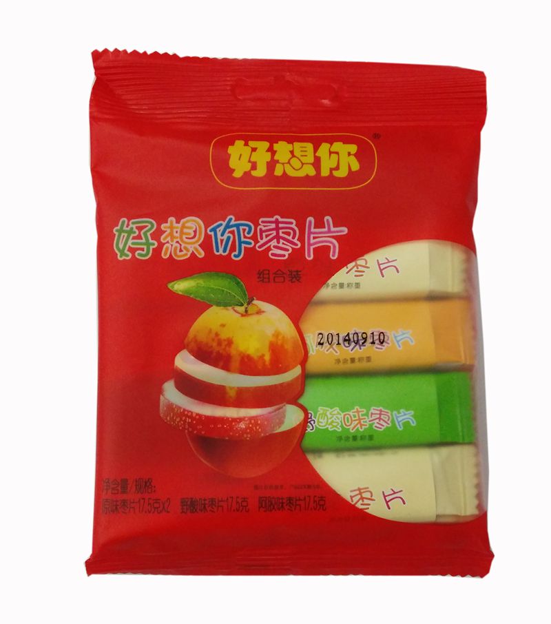 好想你健康情枣/好想你简装混合70克枣片