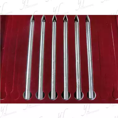New Mohs hardness straight pin-test gemstone ore jade rough hardness level 4-9