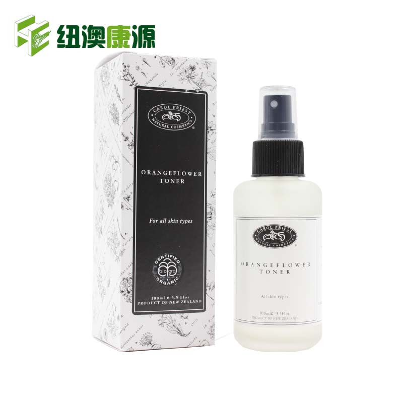 Carol Priest有机橙花喷雾100ml 温和保湿 淡化细纹 新西兰直邮