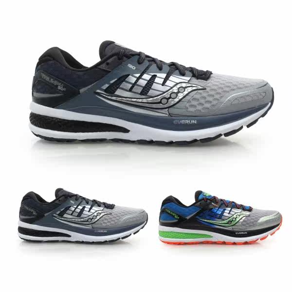 台湾官网直邮进口SAUCONY TRIUMPH ISO2 男缓冲避震慢跑 鞋(免运
