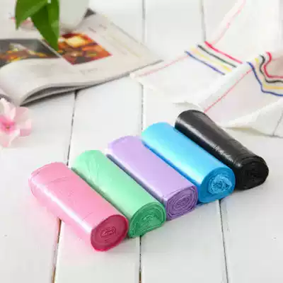 Ou Keith point-breaking flat-mouth garbage bag environmentally friendly garbage bag thickened roll 20 rolls