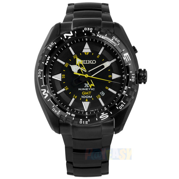 台湾官网直邮进口SEIKO 精工/ 5M85-0AE0SD.SUN047J1 / Kinetic人