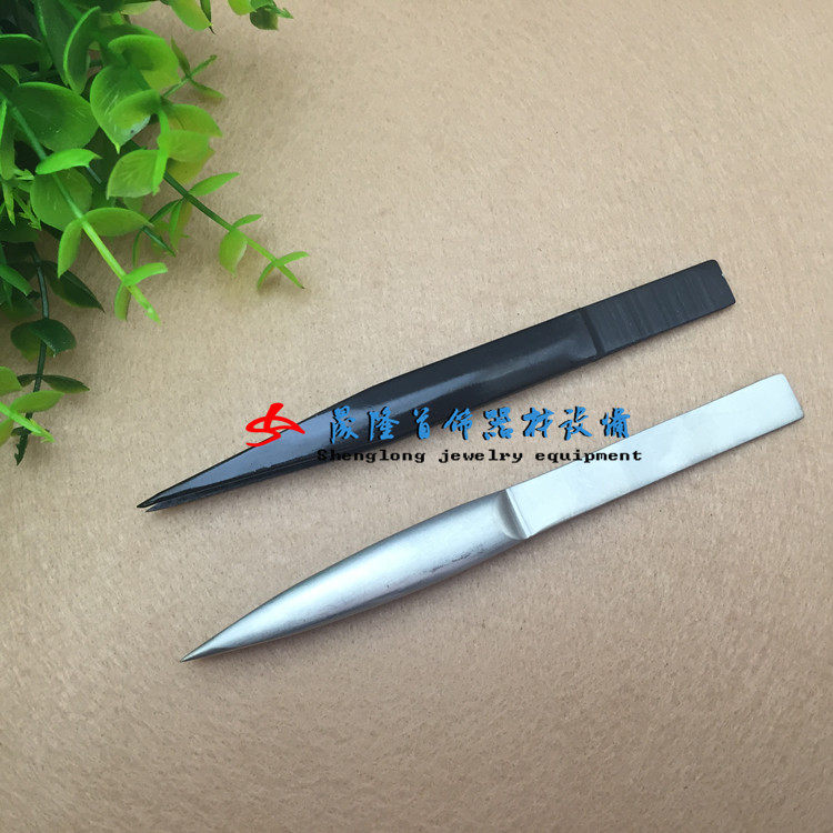 Black Buckle Chain Clip White Buckle Chain Clip Black Steel Tweezers Thick Tweezers Stainless Steel Buckle Chain Clip Gold Tool Jewelry Equipment