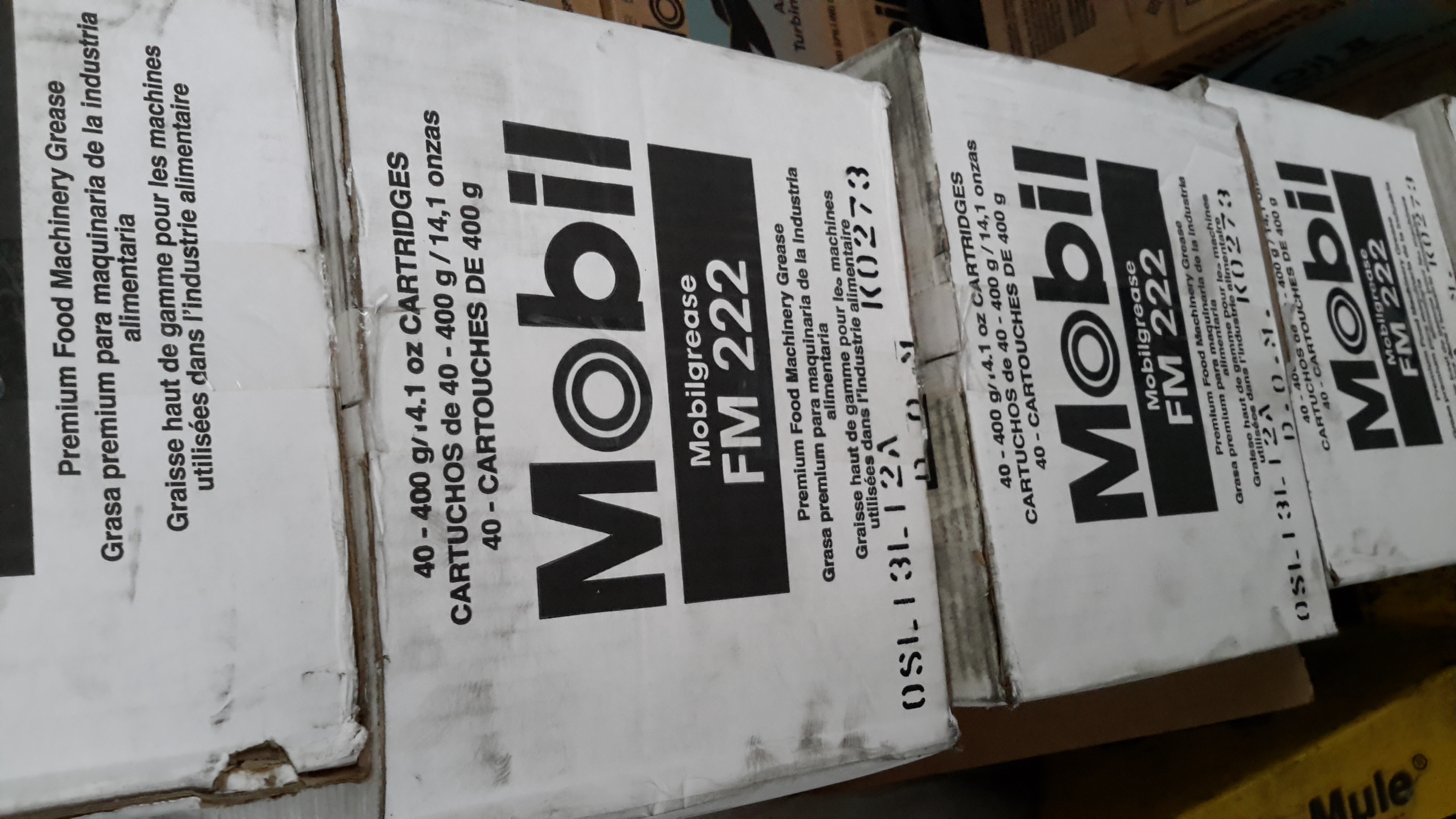 Mobil FM222 Food Grade Grease (400 gr)