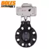 Electric butterfly valve PVC clamp butterfly valve DN50 DN65 DN80 DN100 DN125 electric plastic valve