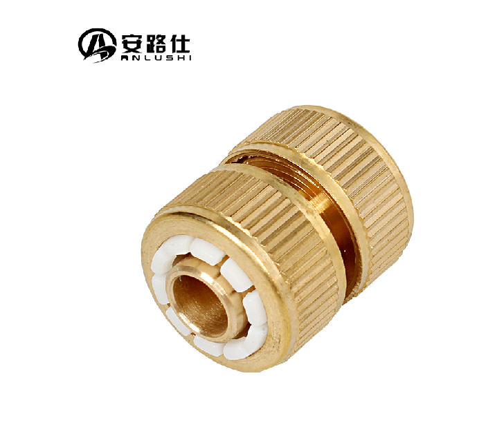 安路仕全铜六分水管修补接头 洗车水枪六分水管修补接头 洗车用品