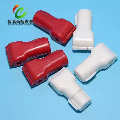 Mobile phone accessories anti-theft hook lock Small red lock hook lock Shelf hook lock magnet Magnetic convenient lock key lock