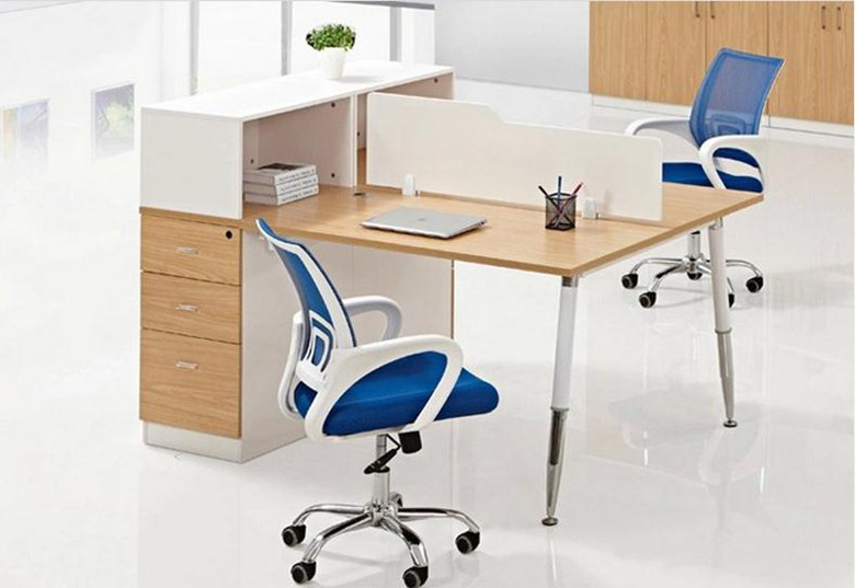 Beijing Office Furniture Desk Chair Combination Brief Modern Second Four Staff Work Position Screen Partition cassette