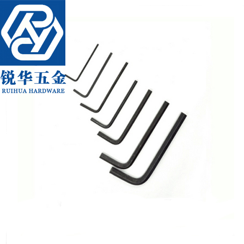 Carbon steel black hexagonal wrench L metric ruyhua manufacturer 1 5 - 22mm specifications are complete high strength