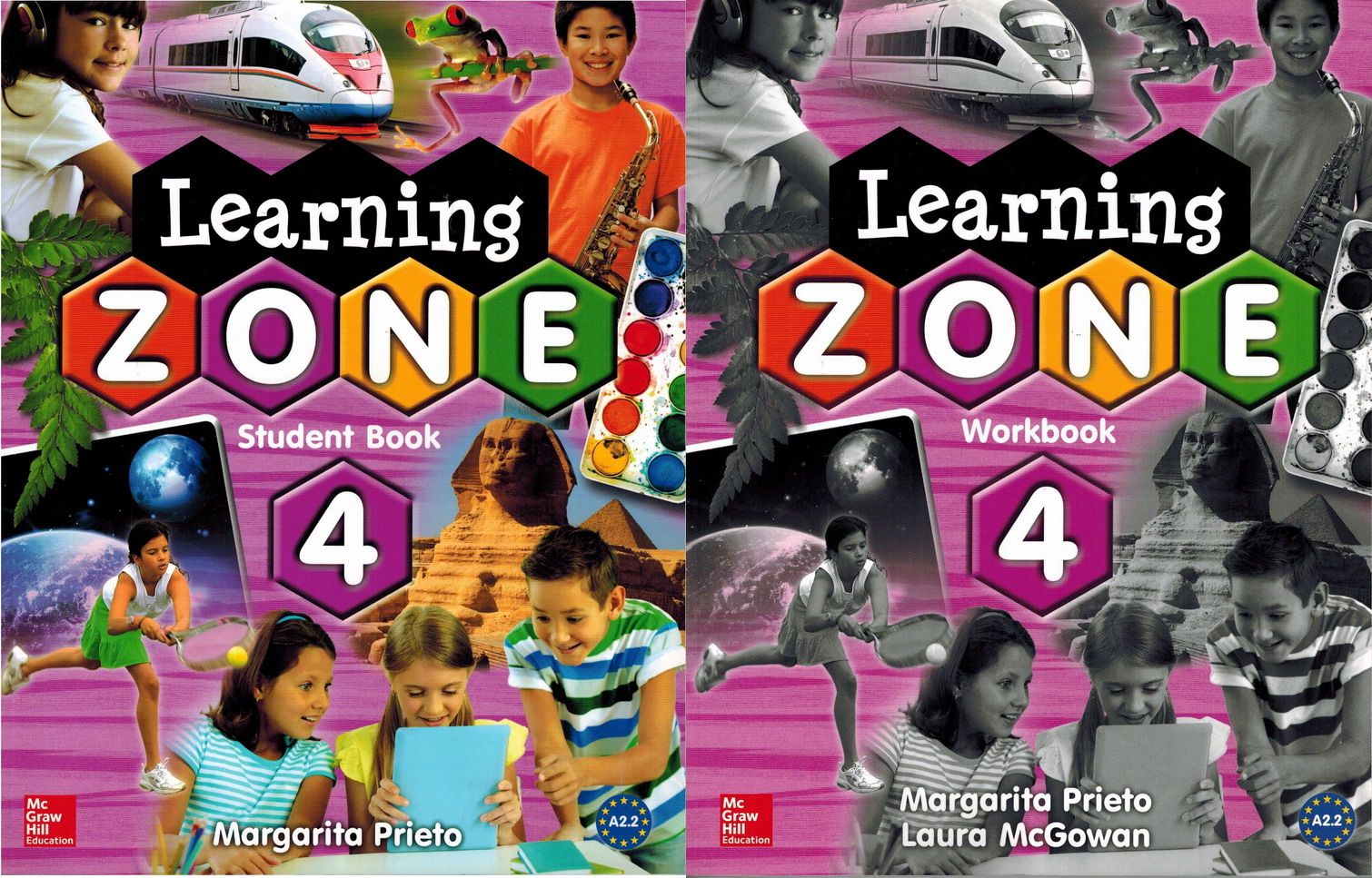 Beijing Shipping Learning Zone 4 students with book practice book CD suit