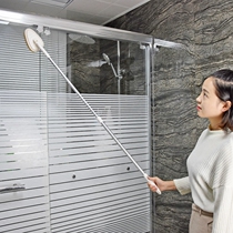 Sponge brush long handle toilet wall tile cleaning brush floor brush washing bathroom bath cylinder brush cleaning wipe