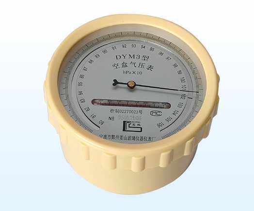 DYM3 Empty Box Barometer Atmospheric Pressure Gauge Empty Box Barometer DYM-3 Plain Plateau