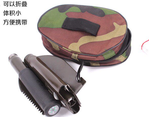Sapper shovel Marching shovel Rescue multi-function shovel Folding military shovel Multi-function shovel Field adventure equipment