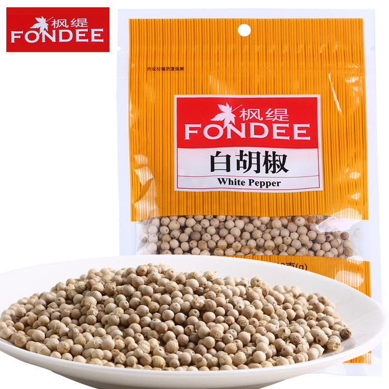 【天猫超市】枫缇牌白胡椒 40g 调味佐料烹饪香料厨房调料