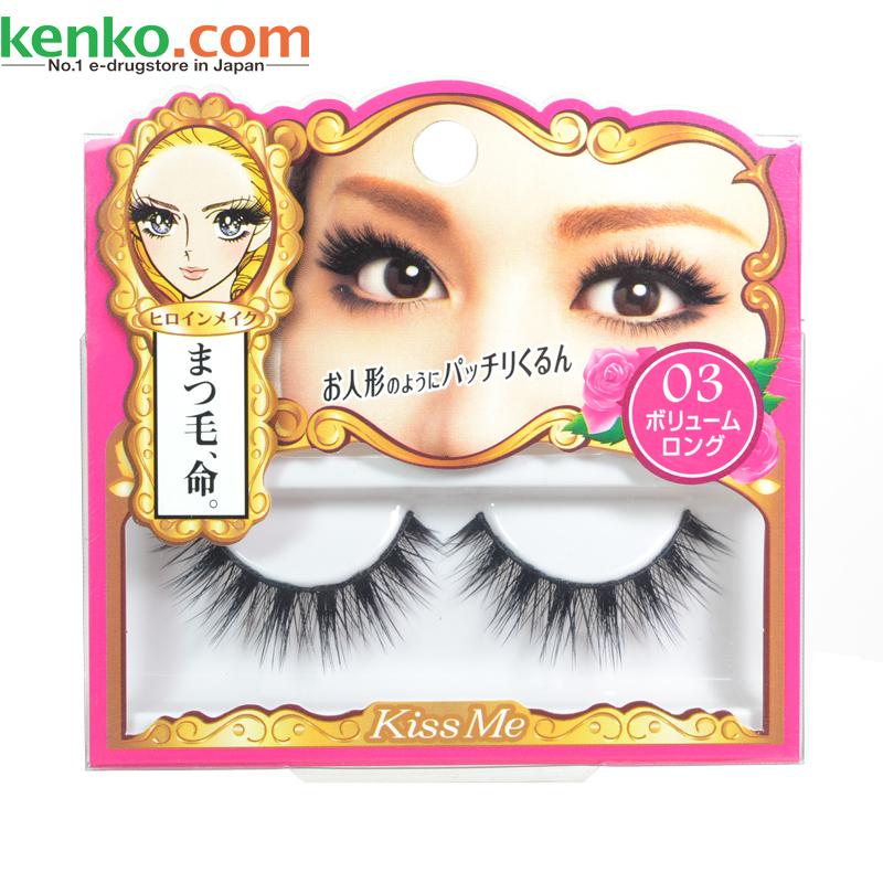 日本伊势半KissMe凡尔赛玫瑰花漾美姬魅惑大眼假睫毛 03 浓密纤长