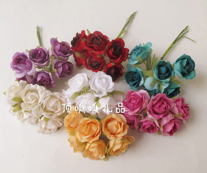 Pearl Rose Small Bouquet Diy Floral Ring Accessories Hair Accessories Handmade Floral Material 6 Docent Price