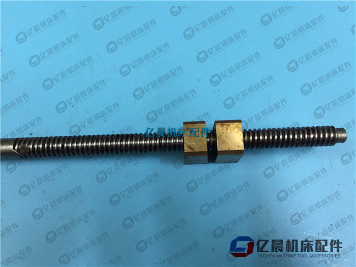 Shanghai Eleventh Machine Tool Factory Co630A Lathe Accessories Medium Screw Rod L360 Machine Tool Accessories Medium Nut