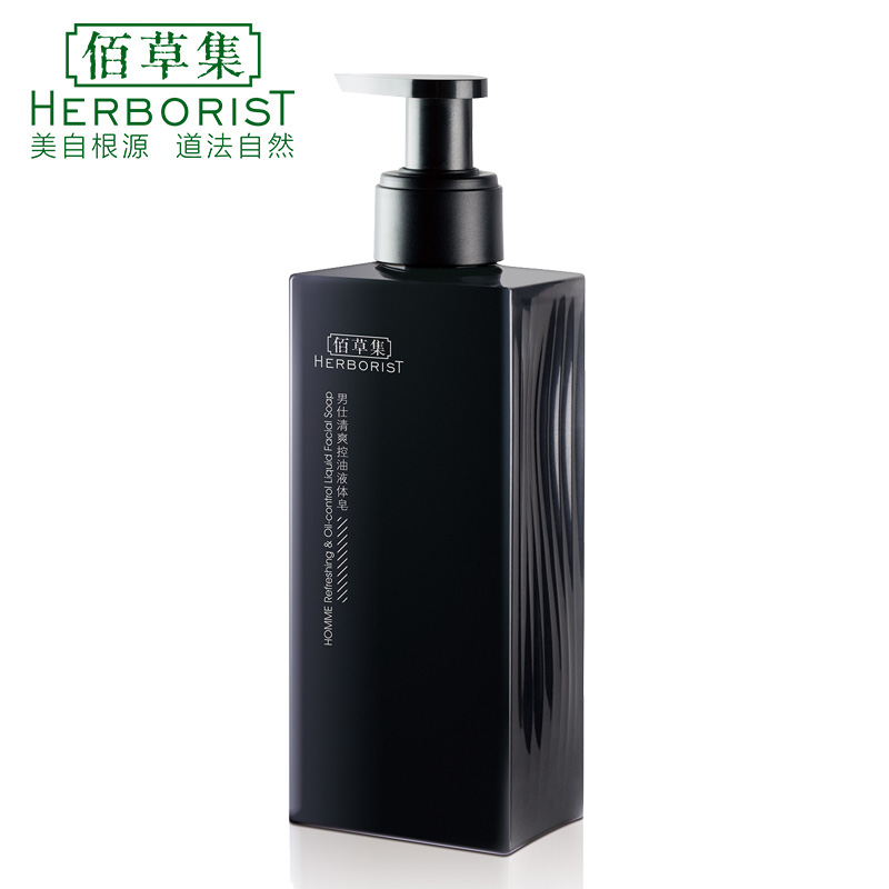 Herborist/佰草集男仕清爽控油液体皂150g水油平衡控油清洁