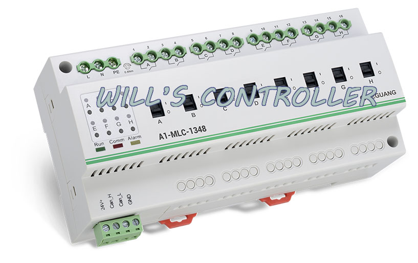 8-way 20A relay output module Intelligent lighting module 1348 20 light control switch module