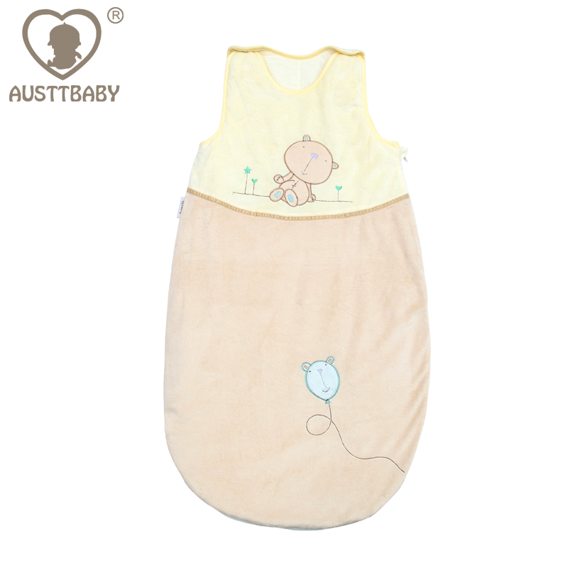 AUSTTBABY 宝宝睡袋 棉无袖睡袋 婴儿睡袋 高级睡袋背心