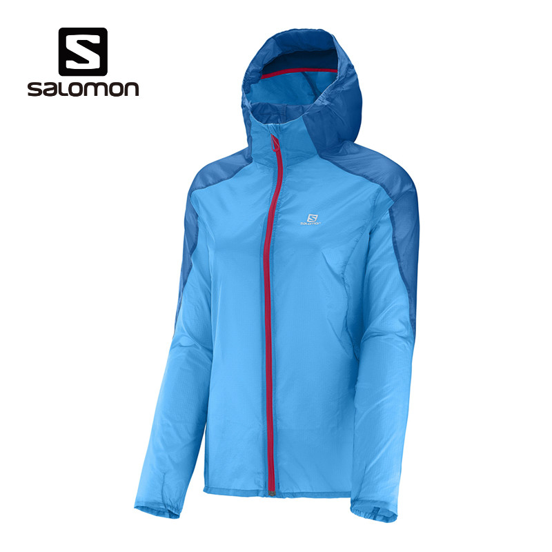 春夏新品 SALOMON/萨洛蒙 女款连帽夹克皮肤风衣 370994