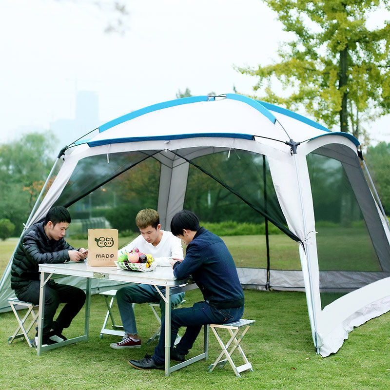 Park Mahjong Playing Courtyard Canopy Mosquito Net Outdoor Barbecue Sunshade Mosquito-Proof Net Portable Windproof and Rainproof Tent Park Mahjong Playing Courtyard Canopy Mosquito Net Outdoor Barbecue Sunshade Mosquito-Proof Net Portable Windproof and Rainproof Tent
