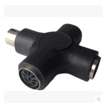 Eight-core 8-needle hand-handle meeting microphone connecting wire four-way 8-core meeting microphone male and female head joint
