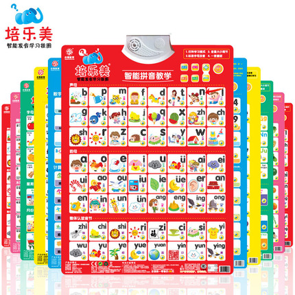 儿童早教有声挂图全套凹凸发声宝宝挂图婴幼儿语音看图识字卡玩具