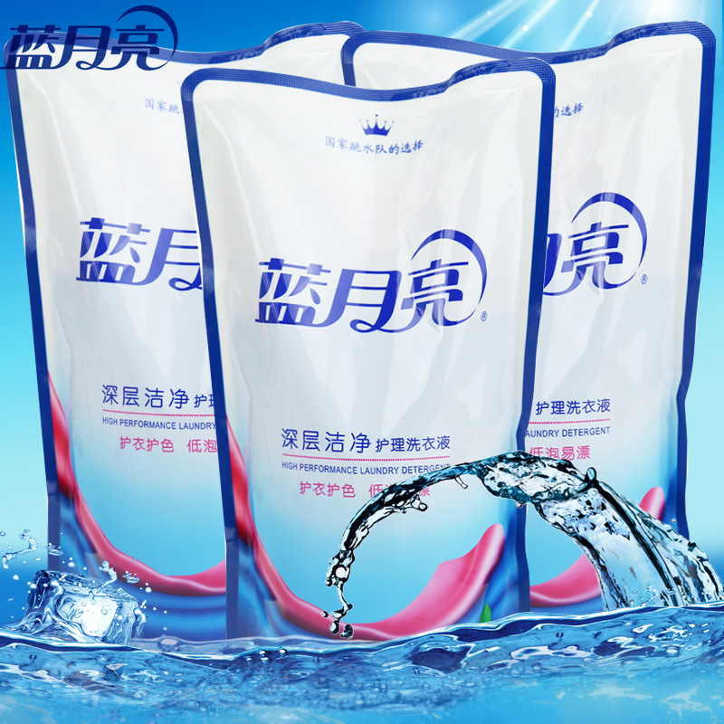 蓝月亮洗衣液深层洁净自然清香500g x 3袋