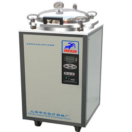 Shanghai Shen'an LDZX-50FAS flip type stainless steel vertical pressure sterilizer