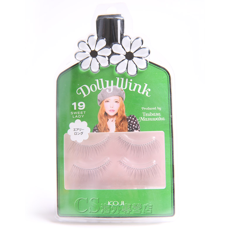 日本蔻吉益若翼 KOJI Dolly Wink 19号假睫毛 多款 原装正品