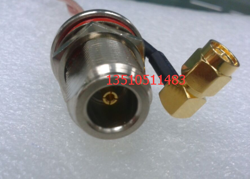 AP Radio Frequency coaxial SMA-JW N-KY connecting wire SMA public bend turn N mother lengthened high frequency network overseas Chinese waterproof feeder