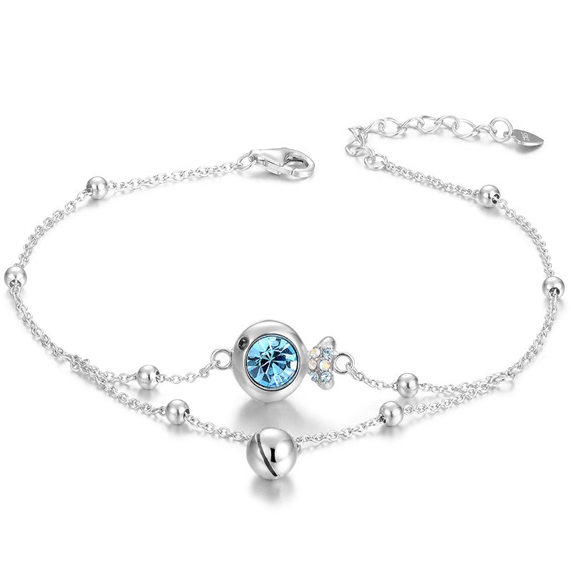 Bracelet de cheville Femme OTHER   en Argenterie - Ref 3104649 Image 5