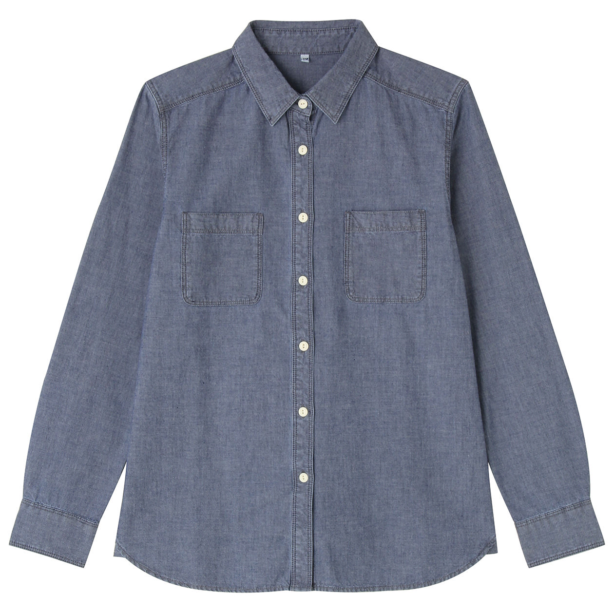 无印良品 MUJI 女式 棉钱布雷衬衫