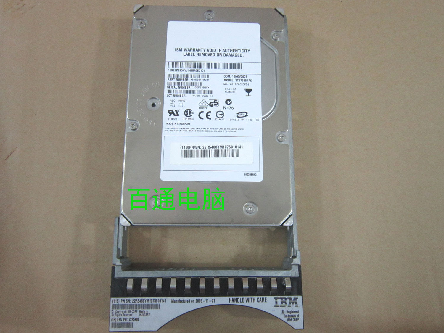 IBM 22R5488 23R0828 73G 15K FC DS6000 ST373454FC hard disk