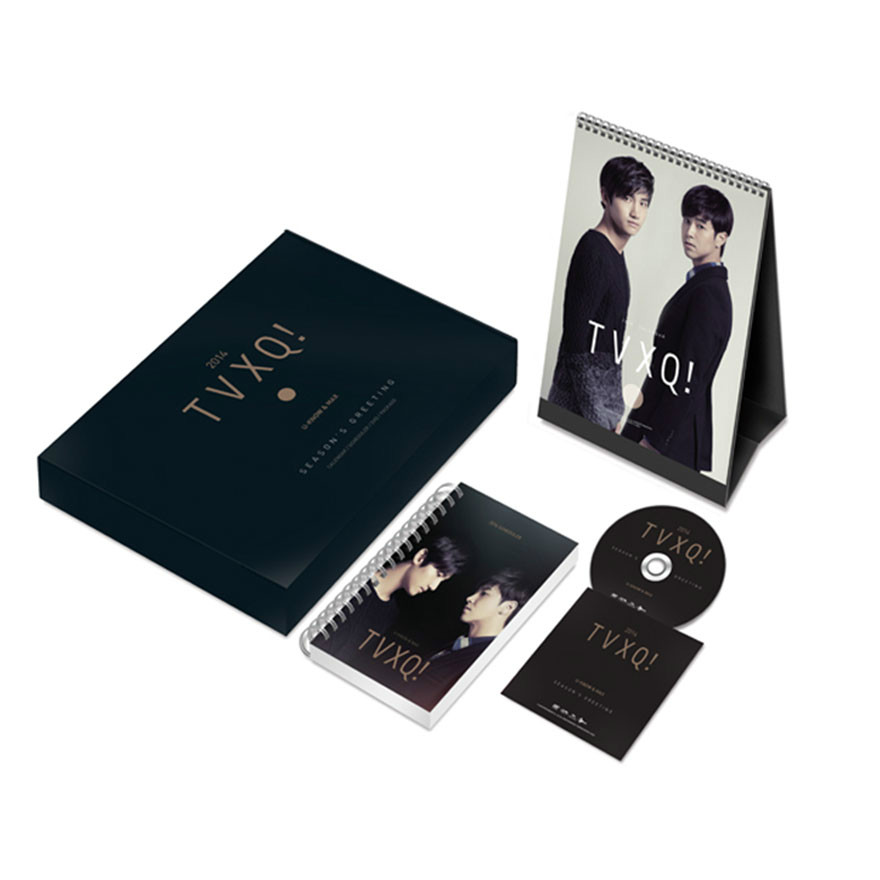 東方神起(TVXQ!) - 2014  台历+笔记本+DVD Package（CD）