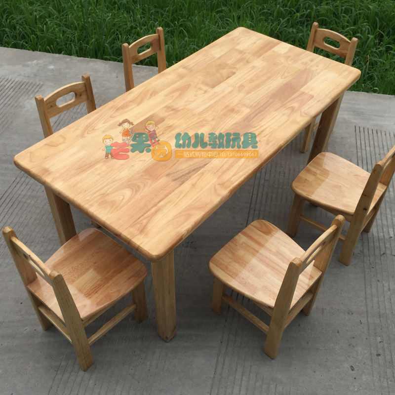 baby wooden table and chairs