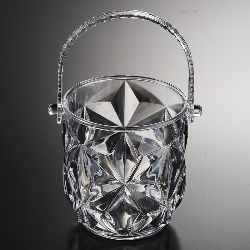 Plastic ice bucket ktv wine bar supplies Champagne bucket Red wine bucket Beer bucket Spit bucket Small ice bucket