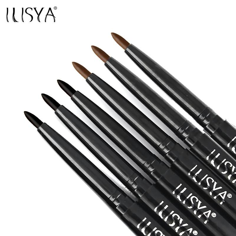 买2送眉卡+眉刀 ILISYA恒久自动眉笔1.2g 防水防汗不晕染彩妆正品