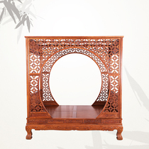 Rosewood Plum Blossom Canopy Bed African Huanghuali Classical Mahogany Furniture of the Ming and Qing Dynasties Palace Rich Bed