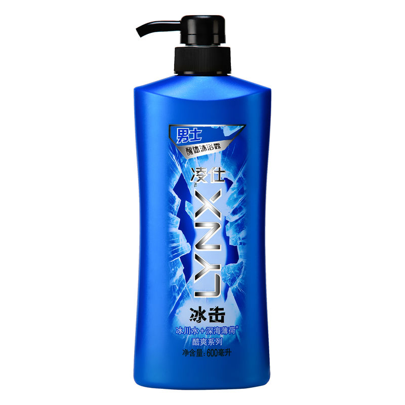 LYNX/凌仕效应凌仕男士醒体沐浴露冰击600ml 凌仕效应香氛沐浴露