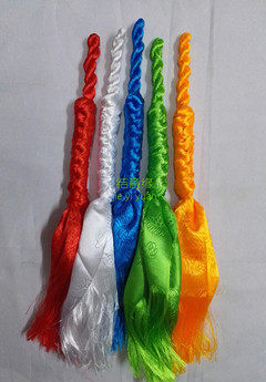 Tibet's new hand-woven dragon pattern Hada King Kong knot peace knot five colors optional car hanging trumpet